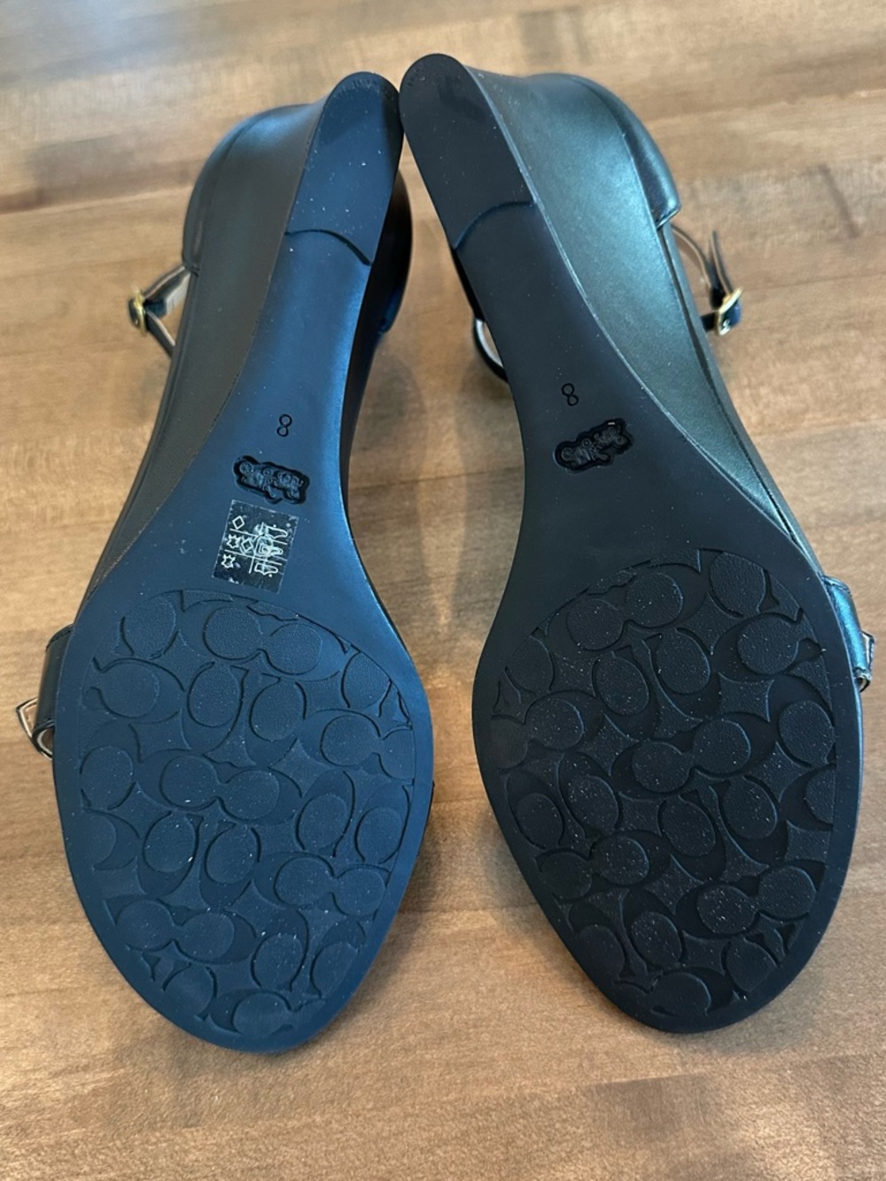 Coach Odetta Wedge Sandal - Picture 8 of 8